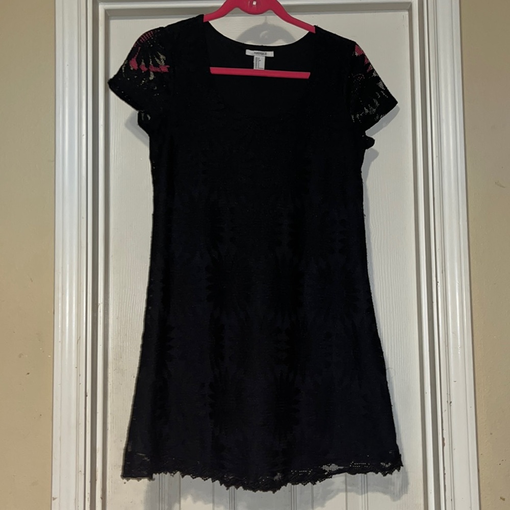 Mini lace dress